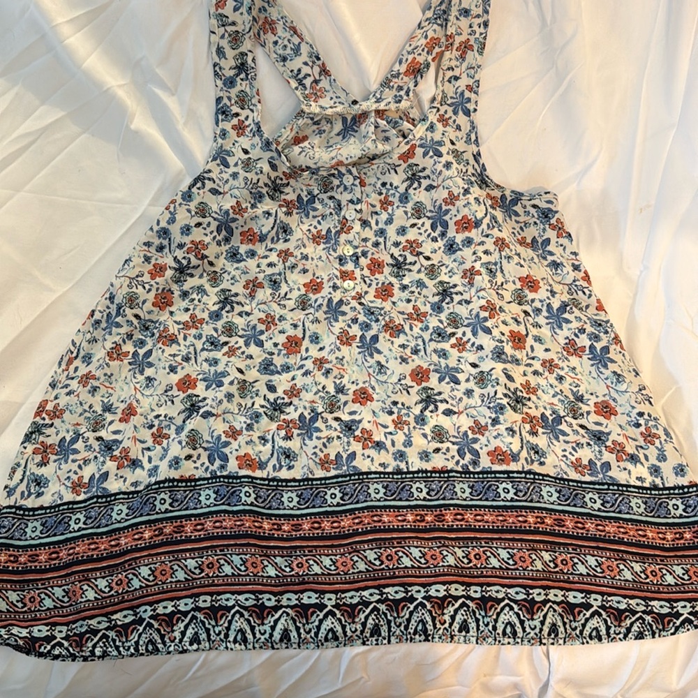 Sm women’s sheer tank floral